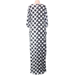 New Fashion. 100% cotton .Summer  Long Dress Casual Long Sleeve Dashiki Dress Women Elegant Vintage African Dresses clothing